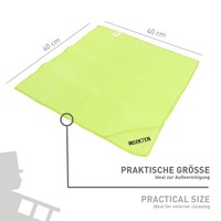 Mikrofaser-Tuch 40X40Cm Nigrin Kratzerfrei Auto Reinigung Insektenreste