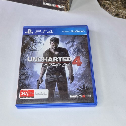 Playstation 4 Uncharted Libertalia Collectors Edition Nathan Drake Statue + Game - Picture 4 of 21