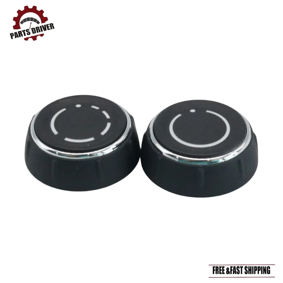 Pair of 2 Fits Porsche 911 2010-18 Porsche Macan 14-17 Volume Control Knob Cover - Image 2 of 4