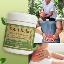 Total Arnica Relief Magnesium Lotion For Comfort   Fast-Absorbing MSM  Cream