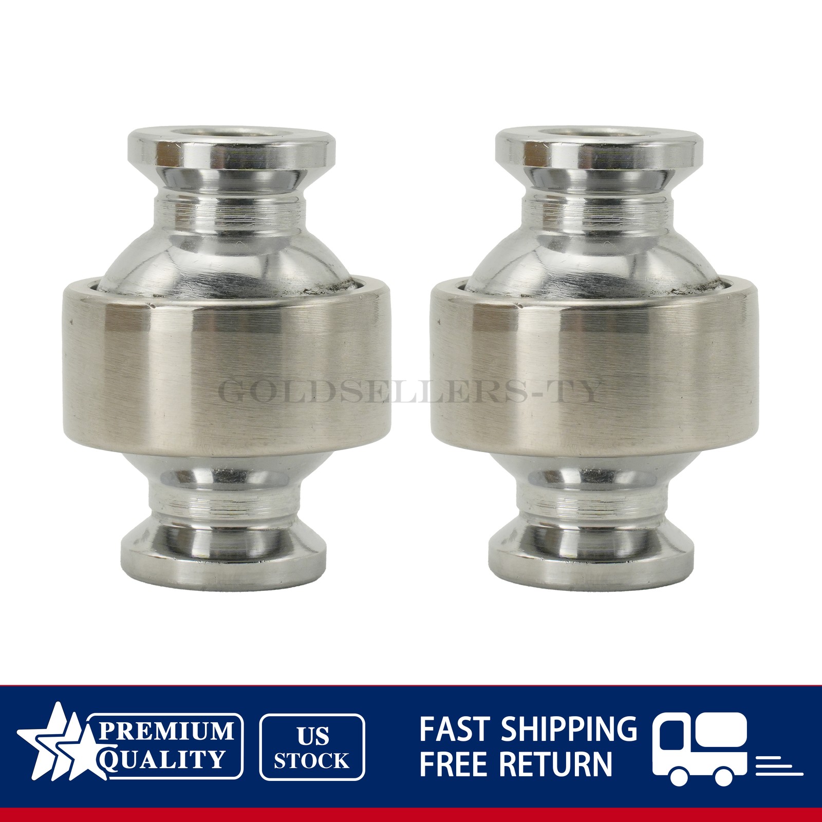 6PCS For Ferrari 430 599 612 360 Upper Control Arm Ball Joint & Gaiters 203633