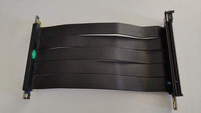 Ultra PCIe 4.0 x16 Riser Kabel 16cm | BEIDSEITIG 90° gewinkelt | ITX Spezial