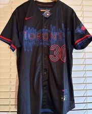 Toronto Blue Jays Connect City Alejandro Kirk #30 Sewn Jersey XL Black NWT