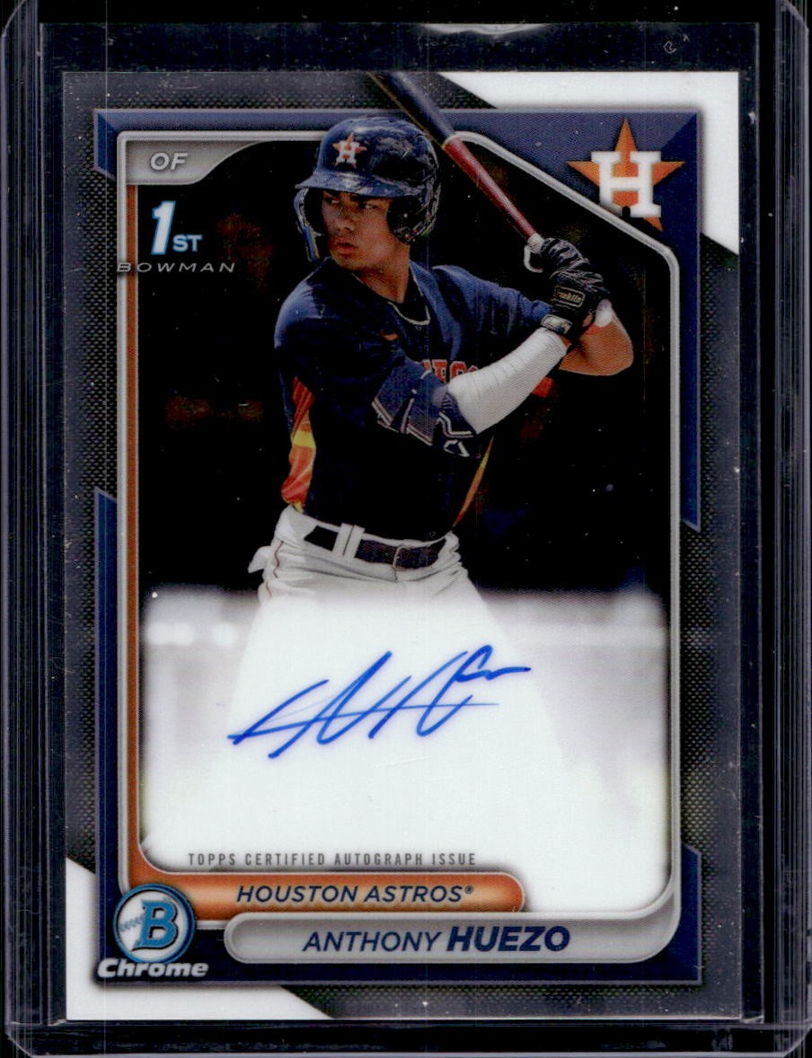 Anthony Huezo 2024 Bowman Chrome #CPA-AHU 1st Prospect Auto