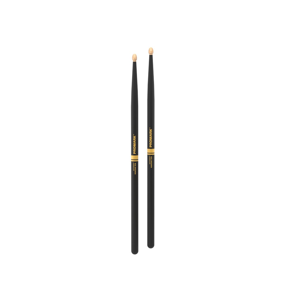 ProMark Rebound ActiveGrip Hickory 5AB Drumsticks, Acorn Wood Tip