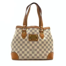 Louis Vuitton N51207 Hampstead Pm Damier Azur Tote Bag Shoulder Ladies
