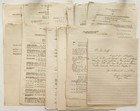1940 antique WWII prep US ARMY INFANTRY TRAINING fort dix FIELD LOT MAP military — photo 1
