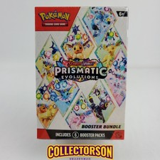 Pokémon TCG Scarlet & Violet Prismatic Evolutions Booster Bundle Factory Sealed