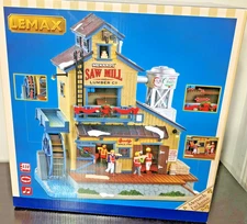 LEMAX MENARDS SAW MILL EXCLUSIVE CHRISTMAS VILLAGE ANIMATED SIGHTS SOUNDS 2020