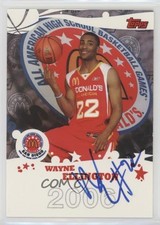 2006 Topps McDonald's High School All American Wayne Ellington #B4 Auto 0nr3
