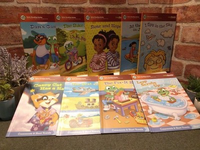 LeapFrog Early Reading Series LeapReader Interactive Books Consonants Vowels 9pc