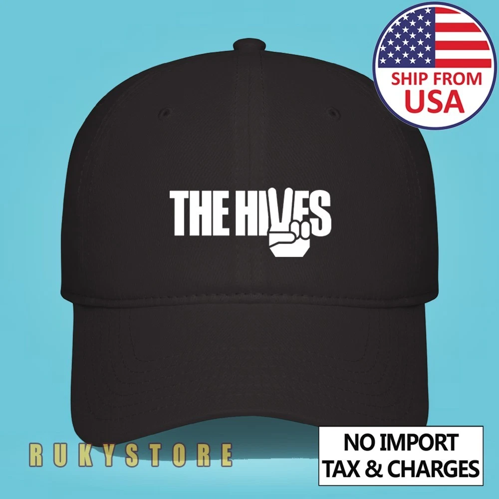 The Hives Black Hat Adjustable Baseball Cap