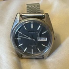 Vintage Seiko Automatic Grey Dial Day Date 17 Jewels 6309-8020 Mens Watch
