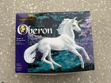 NEW Retired Breyer Horse #8132 Fine Porcelain Leader of the Unicorns Oberon