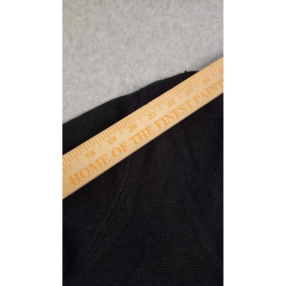 Chaqueta Draper's & Damon's para mujer pequeña grande negra 100 % seda floral bordada Foto 4 de 4