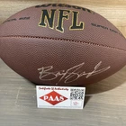 Barry Sanders Autographed Wilson Football Authentic Signature COA QR Code access