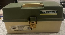 VINTAGE PLANO Model #6302. 17 Compartments, 2 Worm-proof Trays/Lockable and more