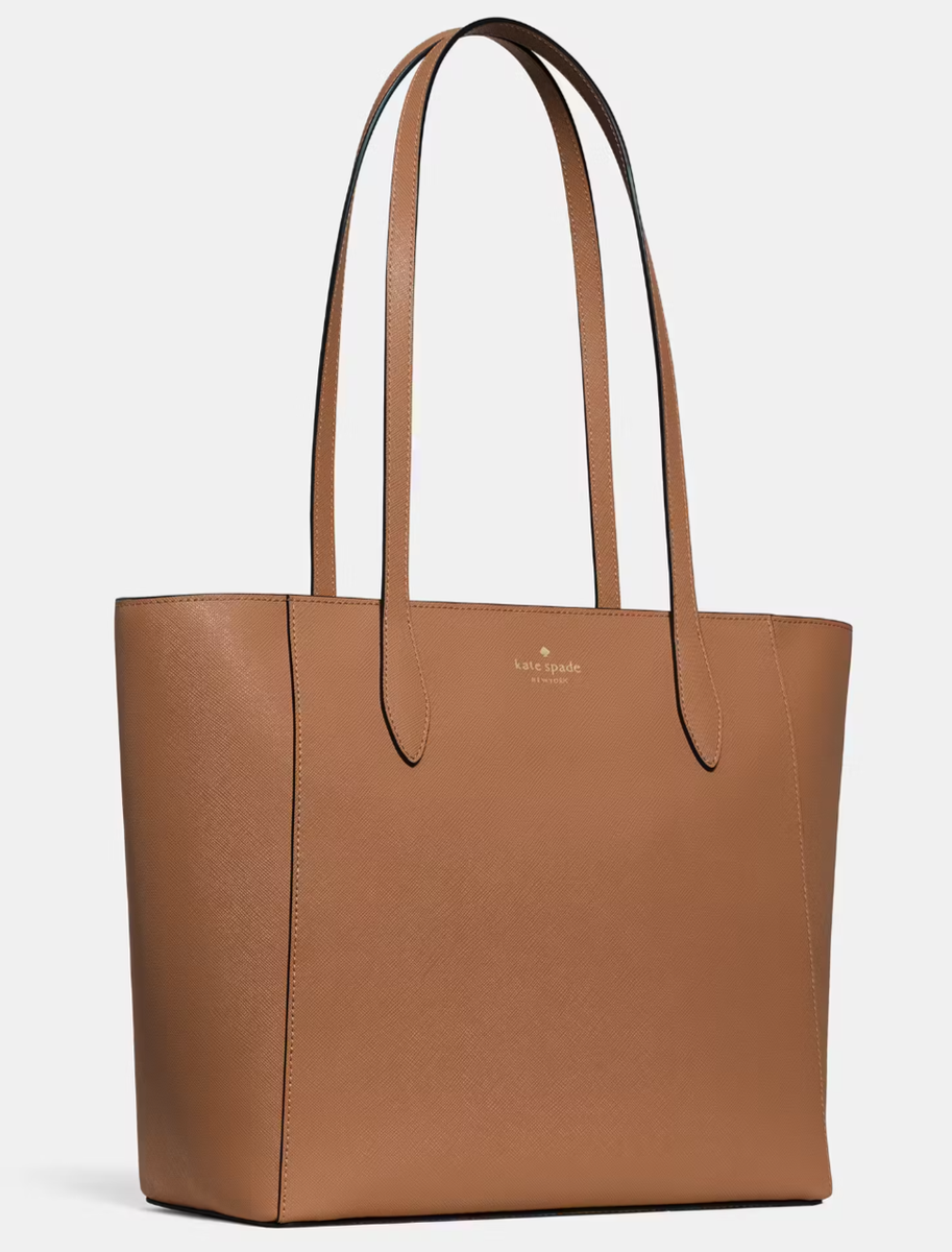 Kate Spade Dana Tote Saffiano Tuscan Brown Bag KP071 NWT Purse