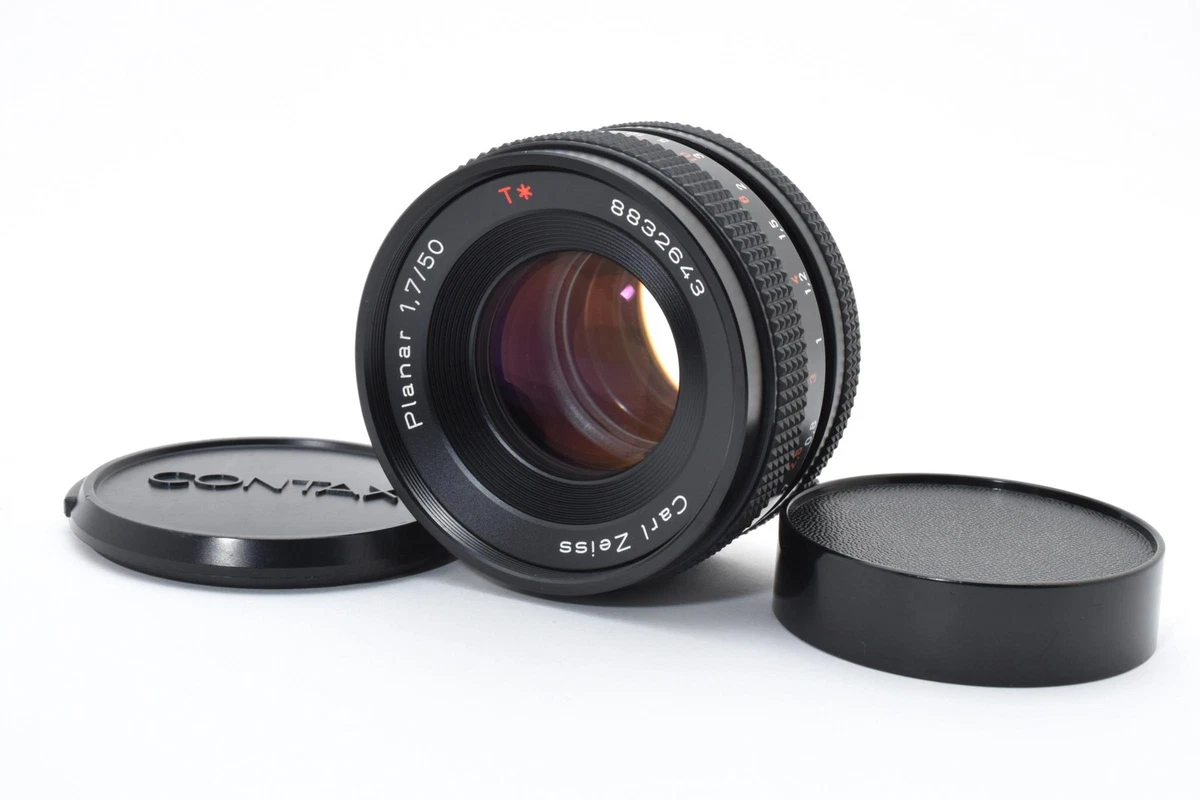 ZEISS Planar T* Camera Lenses 50mm Focal f/1.7 Maximum Aperture