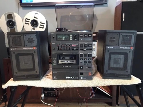 SONY FH-7 MKIII Vintage Stereo System (Read Description)