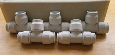 JOHN GUEST SPEEDFIT 22MM EQUAL TEE - PACK OF 5 New old stock
