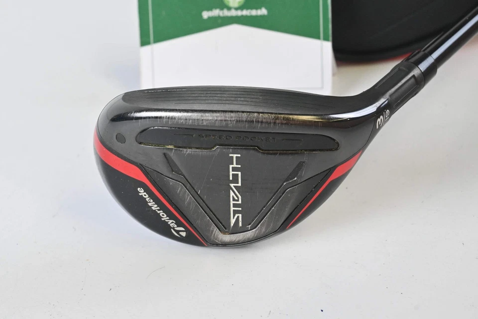 Taylormade Stealth #3 Hybrid / 19 Degree / X-Flex HZRDUS Smoke Red RDX 80 Shaft - Image 2 of 4
