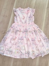 Excellent condition Mezzopiano Merry-Go-Round Pattern One-piece Dress Pink