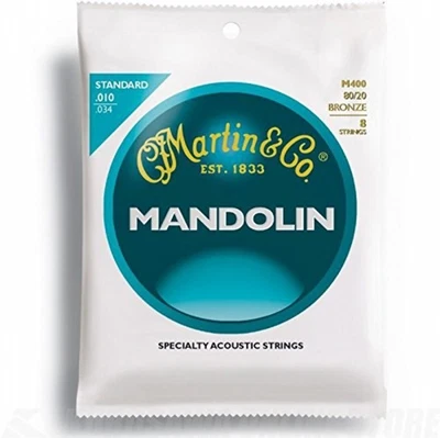 Martin Mandolin String MANDOLIN (80/20 Bronze) M - 400 Standard .010 - .034 F/S - Image 1 of 3