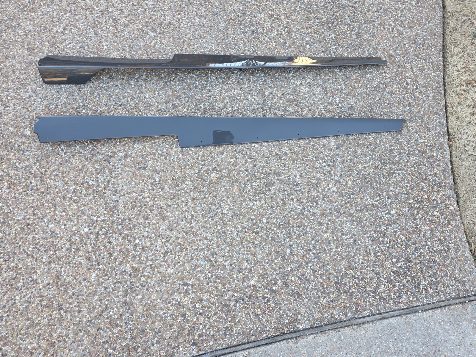 SCOPIONE PREMIUM FERRARI 488 CARBON FIBER LEFT (D) & RIGHT (P) SIDE SKIRTS TRIM