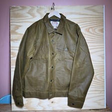 Filson Tin Cloth Cruiser Jacket Short Lined XL, New