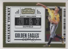 2019 Panini Elite Extra Edition College Ticket Matt Wallner #CT-MW 0x1