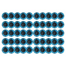 50 Pack 2 Inch 36 Grit Zirconia Roll Lock Die Grinder Sanding Grinding Disc New