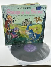Sword In The Stone LP Pop-Up 3D Sleeve Very Good/Fair Walt Disney Records ST4901