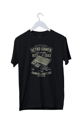 Gamer T-Shirt Gaming ZX Spectrum Commodore 64 T-Shirt Herren S M L XL 2 3 4 XL  