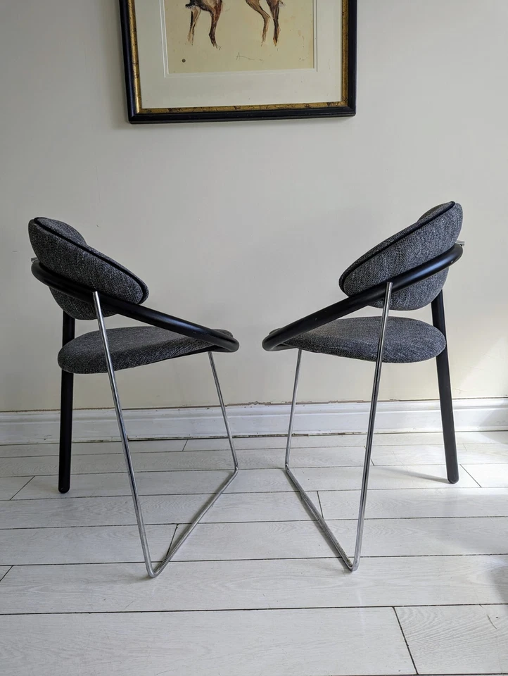 2 Designer Chairs 1980 Pierre Mazairac & Karel Boonzaaijer Castelijn Danish - Image 3 of 4