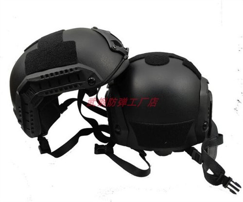 FAST NIJ IIIA Ballistic Helmet UHMW-PE Bulletproof BK Tan FG Military Mask M/L - Picture 13 of 33