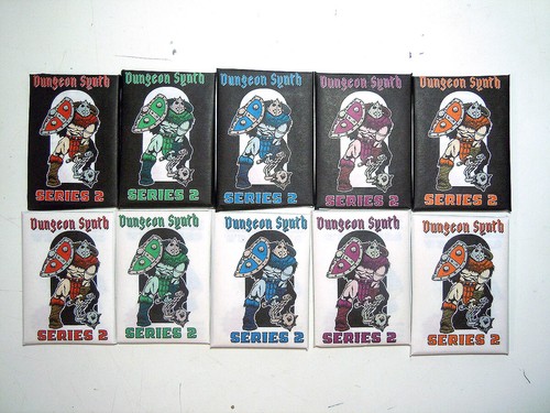 Dungeon Synth Trading Cards Series 2 Wax Pack Equitant Funereal Moon Fen Walker - Picture 3 of 4