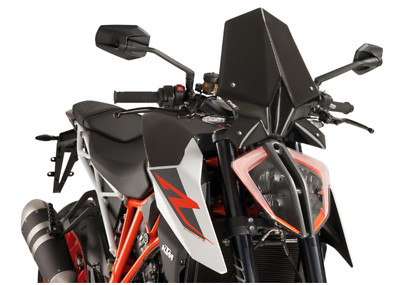 PUIG - 9692N - New Generation Touring Windscreen, Black