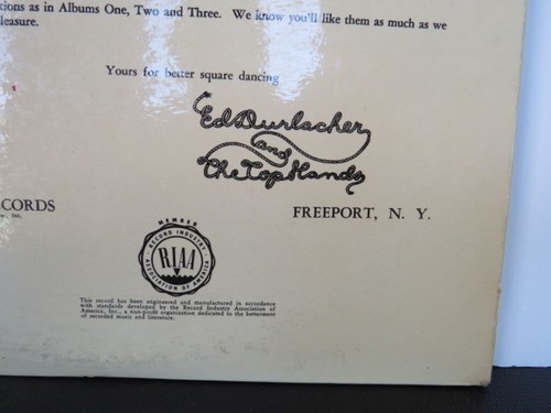 Vintage '70's Square Dance Vinyl Records Honor Your Partner Pre-Square Dance VG+ - Picture 23 of 24