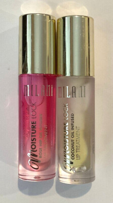 BUY1,GET1@20%OFF(add 2) Milani Moisture Lock Oil Infused Lip Treatment *UNSEALED