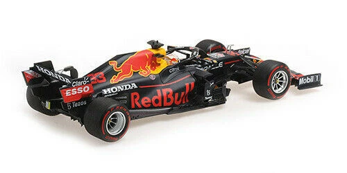 1/18 Red Bull F1 RB16B Honda RA620H #33 Winner Monaco Max Verstappen Minichamps