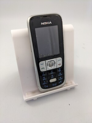 Nokia 2630 silber unbekanntes Netzwerk 11MB Speicher Mini-SIM Handy Tastentelefon