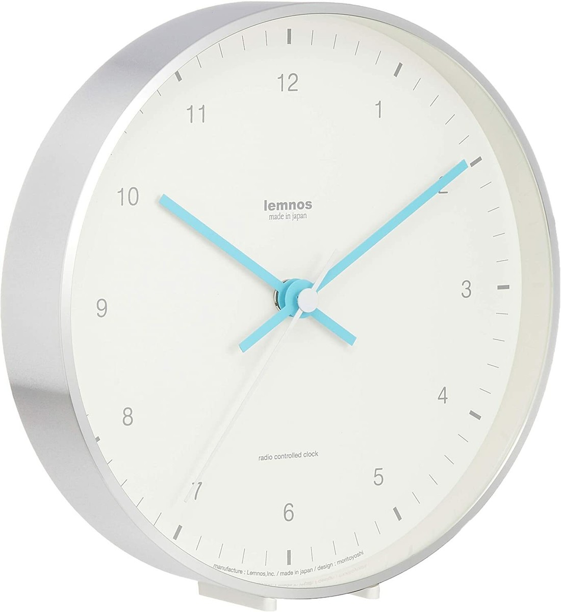 Horloge murale - Edge Aluminium - Blanc chez Maison Godillot - Lemnos
