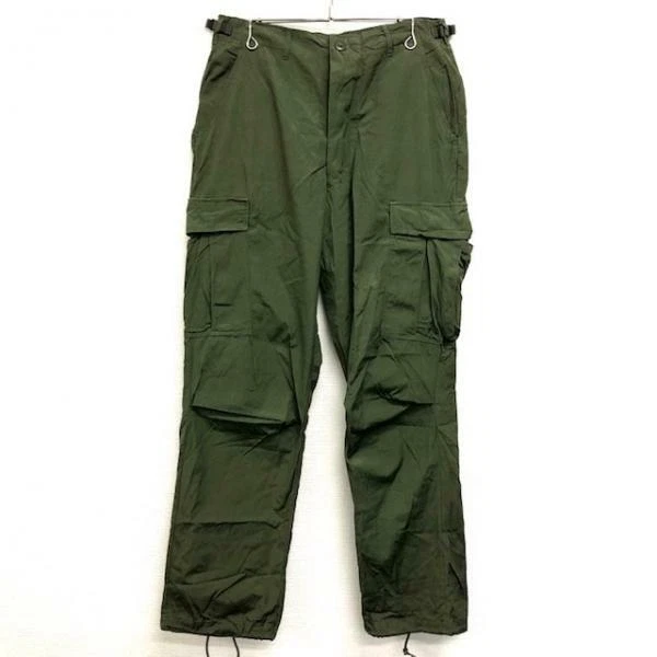 US Army 60s Vintage Fatigue Pants 3RD Non-lip Color Khaki Size M-L Men's Bottom