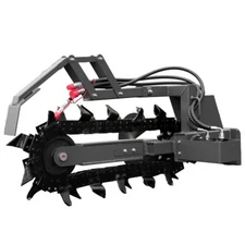 Free Shipping New Mini Skid Steer Loader Trencher Attachment Loader Trencher