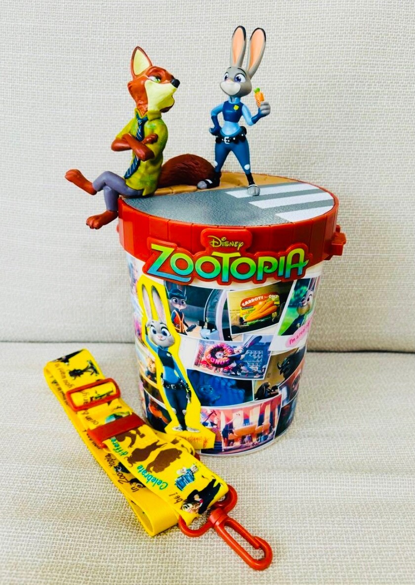 Tokyo Disneyland Limtited ZOOTOPIA Popcorn Bucket Judy&Nick TDL