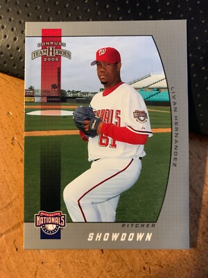 2005 Donruss Team Heroes Showdown Silver #399 Livan Hernandez - #'d/50