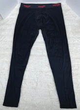 Wrangler Workwear Performance Base Layer Pants Mens Size XL (40-42) Black