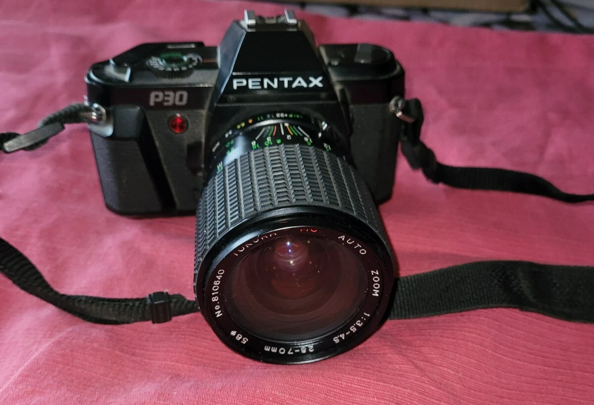 Appareil Photo Reflex Pentax P30N 35mm - Noir, Occasion En Bon état De Fonctionnement