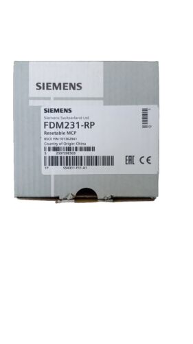 Alarm pożarowy Ręczny punkt wywoławczy Siemens FDM231-RP Nowy - Zdjęcie 1 z 4